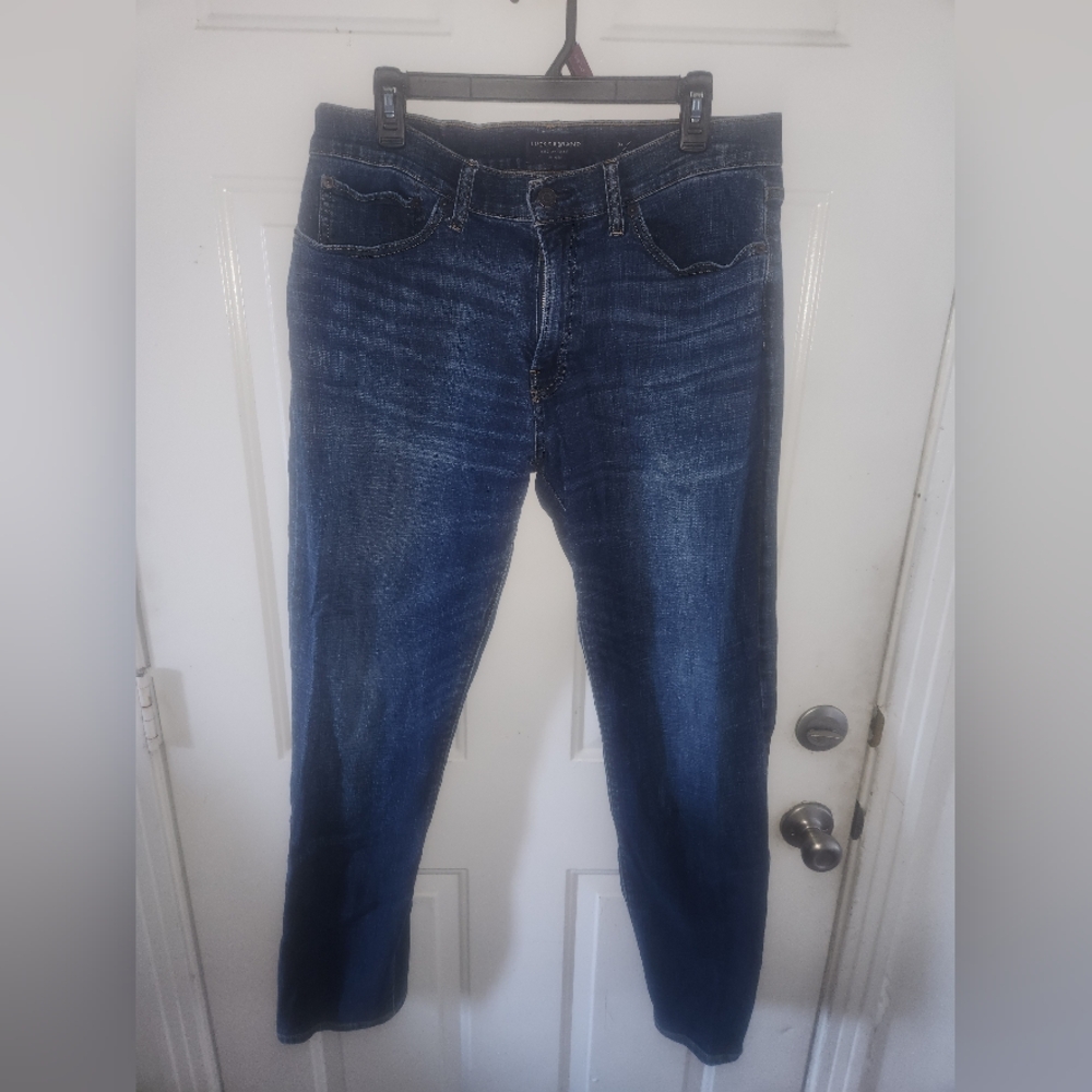 Lucky Brand Dark Blue Straight Jeans